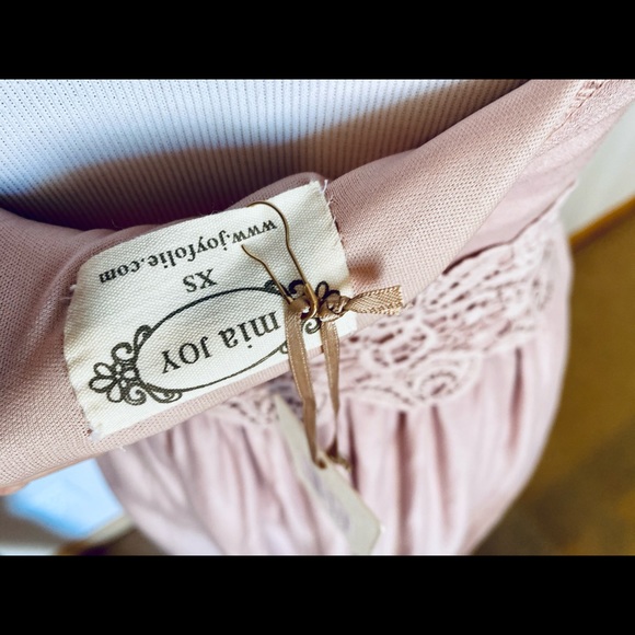 NWT Dusty Rose Maxi Dress - Picture 5 of 7